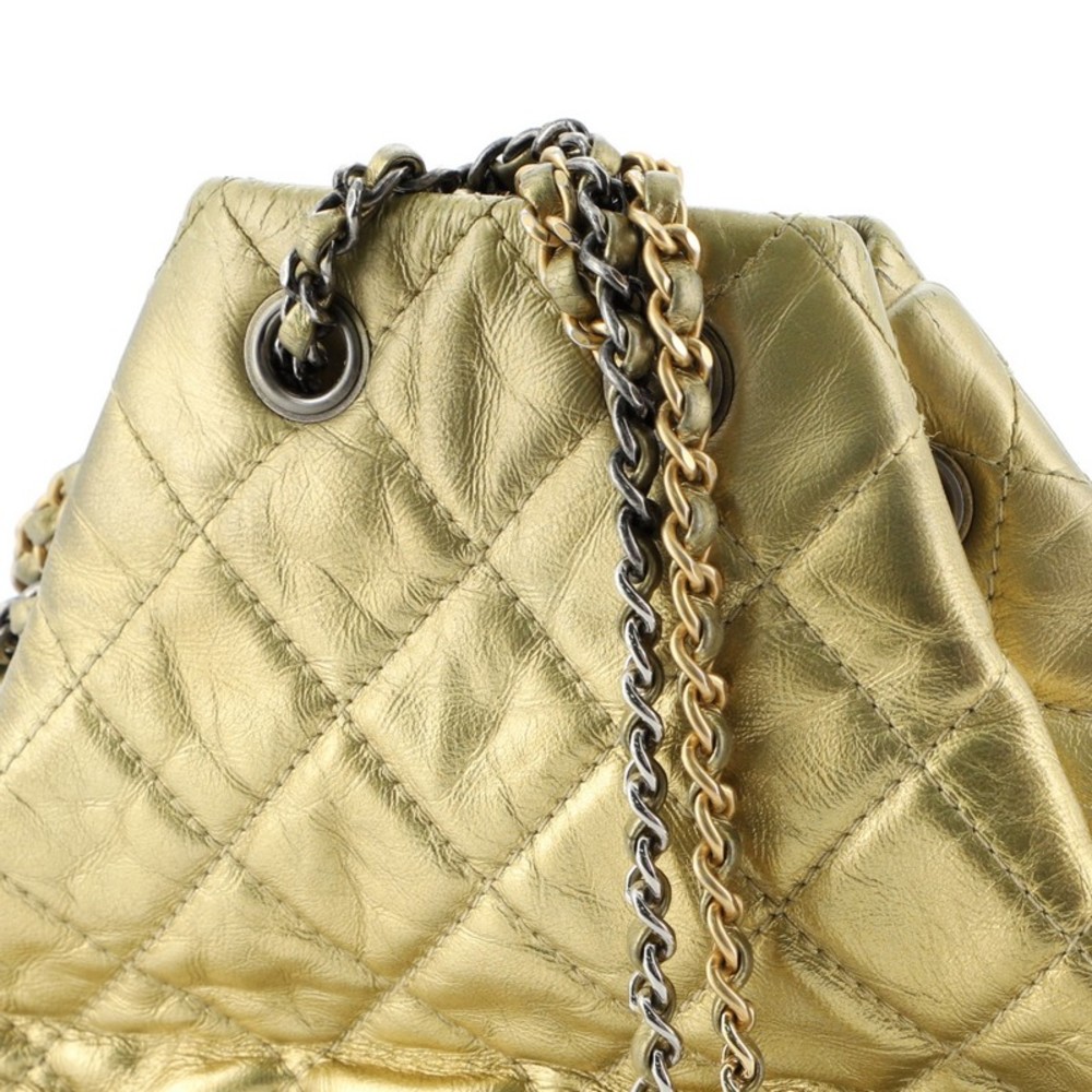 Chanel Gabrielle Backpack Quilted Calfskin Small - Picture 7 of 14